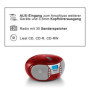 Karcher RR 5025 Boombox CD Radio Portable Rouge