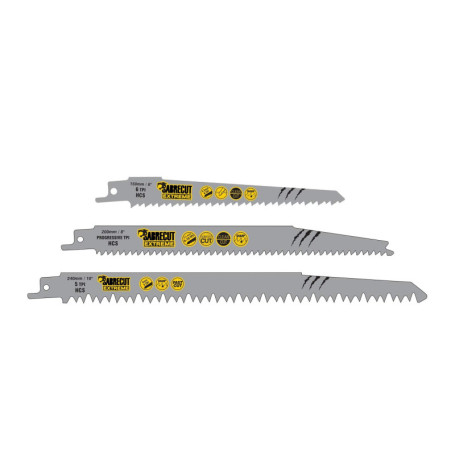 Kit de Lames de Scie Sabre SabreCut - Compatibles Bosch, Dewalt, Makita