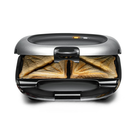 Appareil à Croque-Monsieur Rommelsbacher ST 1000 - Pour Sandwichs XL avec Revêtement Antiadhésif