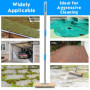 KutaKuta Balai Métallique Extérieur - Ensemble de 2 pour Nettoyage Efficace des Terrasses