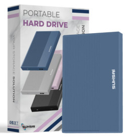 Disque Dur Externe Portable 1 To SUHSAI - USB 3.0 pour PC et Consoles
