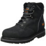 Bottes de sécurité Timberland 6 In Pit Boss pour homme - Cuir noir