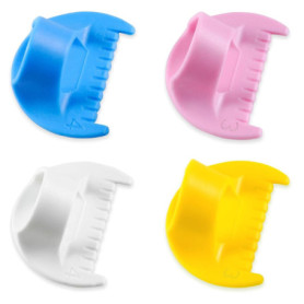 Lot de 4 Règles de Couture Multicolores - Outils de Mesure Précis