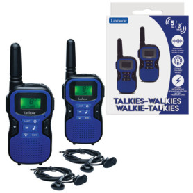 Talkies-Walkies Lexibook Longue Portée 5km - Blue Black