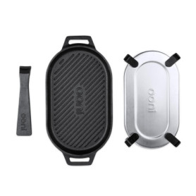 Poêle Grizzler en Fonte Ooni – 31 cm avec Poignée Amovible