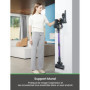 Aspirateur Balai Sans Fil Vactidy V8 Pro - Puissance 160W, Violet