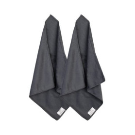 Lot de 2 Chiffons de Nettoyage Réutilisables pour Tableau Blanc - Gris