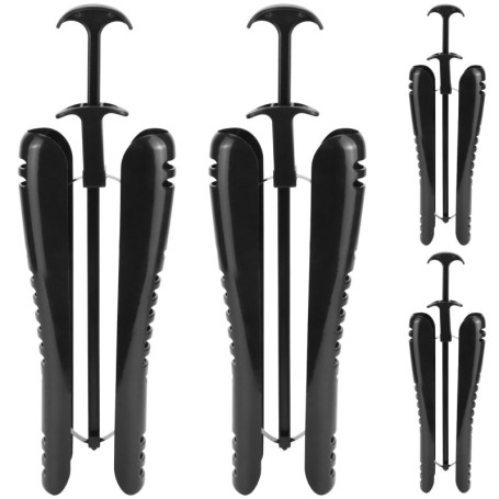 QWORK Élargisseur de Chaussures - 4 Pièces avec Poignée pour Bottes