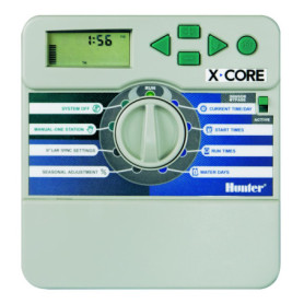 Programmateur d'Arrosage Hunter XC-401i pour Intérieur