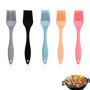 Lot de 5 Pinceaux à Pâtisserie en Silicone - Accessoires de Cuisine Pratiques
