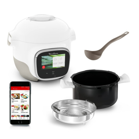 Moulinex Cookeo Touch Mini WiFi - Multicuiseur Intelligent 3L avec Écran Tactile