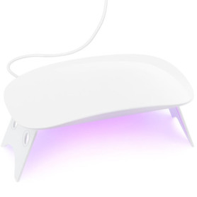 Lampe UV LED 6W Portable pour Manucure et Pédicure - Sèche-Ongles Compact