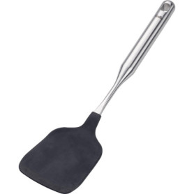 Spatule Wok en Silicone Fissler Essential avec Poignée en Acier Inoxydable - 34,5 cm