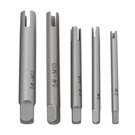 eMagTech Lot de 5 Extracteurs de Filetage en Acier pour Outils à Main