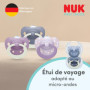 Sucettes NUK First Choice Classic Day & Night - Lot de 4 pour Bébé 6-18 mois