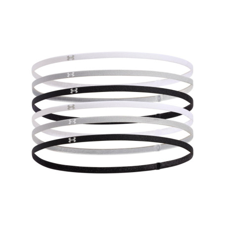 Lot de 6 Élastiques W Mini Under Armour - Noir et Gris Mod