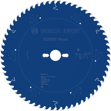 Lame de Scie Circulaire Bosch EXPERT Wood 300mm pour Bois