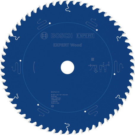 Lame de Scie Circulaire Bosch EXPERT Wood 254 mm pour Scies Stationnaires