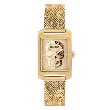 Montre Femme Dorée Zadig & Voltaire avec Aiguille de Seconde