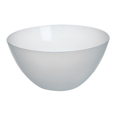 Saladier Excelsa Rainbow Blanc Transparent 27 cm