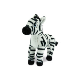 Peluche Zèbre Douce Écologique pour Bébé - Teorema Giocattoli