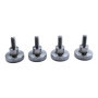 Vis Moletées Inox AISI 303 M4 x 10 mm - Lot de 4 - PrecisionGeek