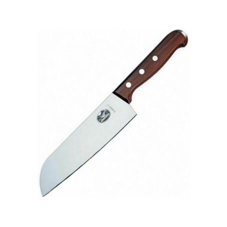Couteau Santoku Victorinox en Bois de Palissandre - Lame 17 cm Extra-Tranchante