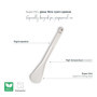 Spatule Professionnelle Extra-Plate en Nylon - LACOR 30 cm