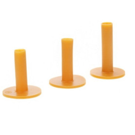 Set de 3 Tees en Caoutchouc LL-Golf pour Golf - 60, 70 et 80 mm