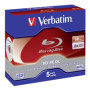 Verbatim Blu-ray BD-RE DL 50 Go - Pack de 5 Disques Réinscriptibles