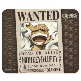 Tapis de Souris Souple One Piece Wanted Luffy - ABYSTYLE