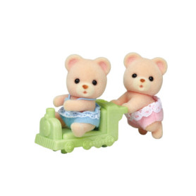 Jumeaux Ours Sylvanian Families - Jouet Multicolore pour Enfants