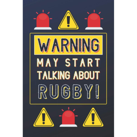 Carnet Personnalisé Rugby - Idéal Cadeau pour Passionnés