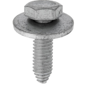 Vis Hexagonale Restagraf M6 - Fixation Durable pour Carrosserie et Mécanique - Sachet de 15