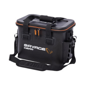 Sacoche de Pêche Savage Gear WPMP - Sac Étanche 24L avec Bandoulière Amovible