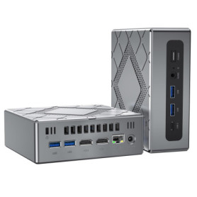 NiPoGi CK10 Mini PC W11 Pro - Intel Core i5, 16GB RAM, 512GB SSD, Triple Display 4K