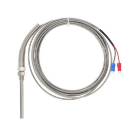 Sonde Thermocouple Type K EMSea - Plage de Température 0 à 1200 °C, Longueur 300 cm
