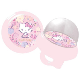 Sonnette de Vélo Hello Kitty pour Enfants - Design 3D Amusant et Son Clair