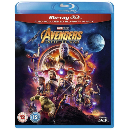 Avengers Infinity War - Blu-ray avec sous-titres français