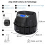 ZZap CS40 - Compteuse Automatique de Pièces EURO avec Tubes de Tri
