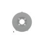 Disque de frein Ferodo DDF042C pour Seat et Volkswagen