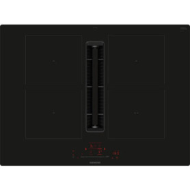 Plaque de cuisson à induction Siemens iQ500 avec hotte aspirante 70 cm