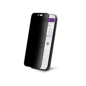 Filtre de Confidentialité 4 Directions pour iPhone 16 - Verre Trempé Tactile