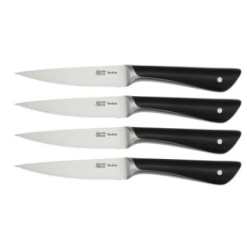Set de 4 couteaux à steak en acier inoxydable Tefal Jamie Oliver - 12 cm
