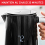 Bouilloire Électrique Tefal Smart'n Light 1,7L avec Écran Numérique