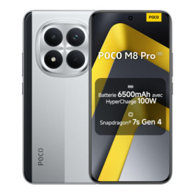 Xiaomi POCO M8 Pro - Smartphone 12+512 Go AMOLED 6,83" Argent