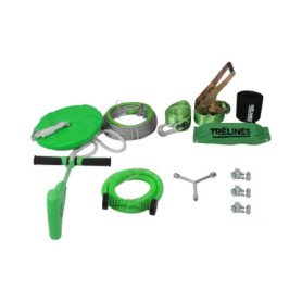 Tyrolienne Trelines avec Frein - Kit Complet pour Enfants