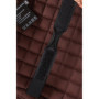 Tapis de Selle de Saut Merauno en Coton Respirant - Marron, Confort Optimal pour Chevaux