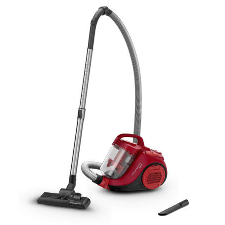 Aspirateur Cyclonique Compact Rowenta RO2913EA - Performance et Design Rouge