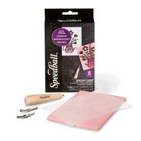 Kit de Fabrication de Tampons en Caoutchouc Speedy-Carve de Speedball